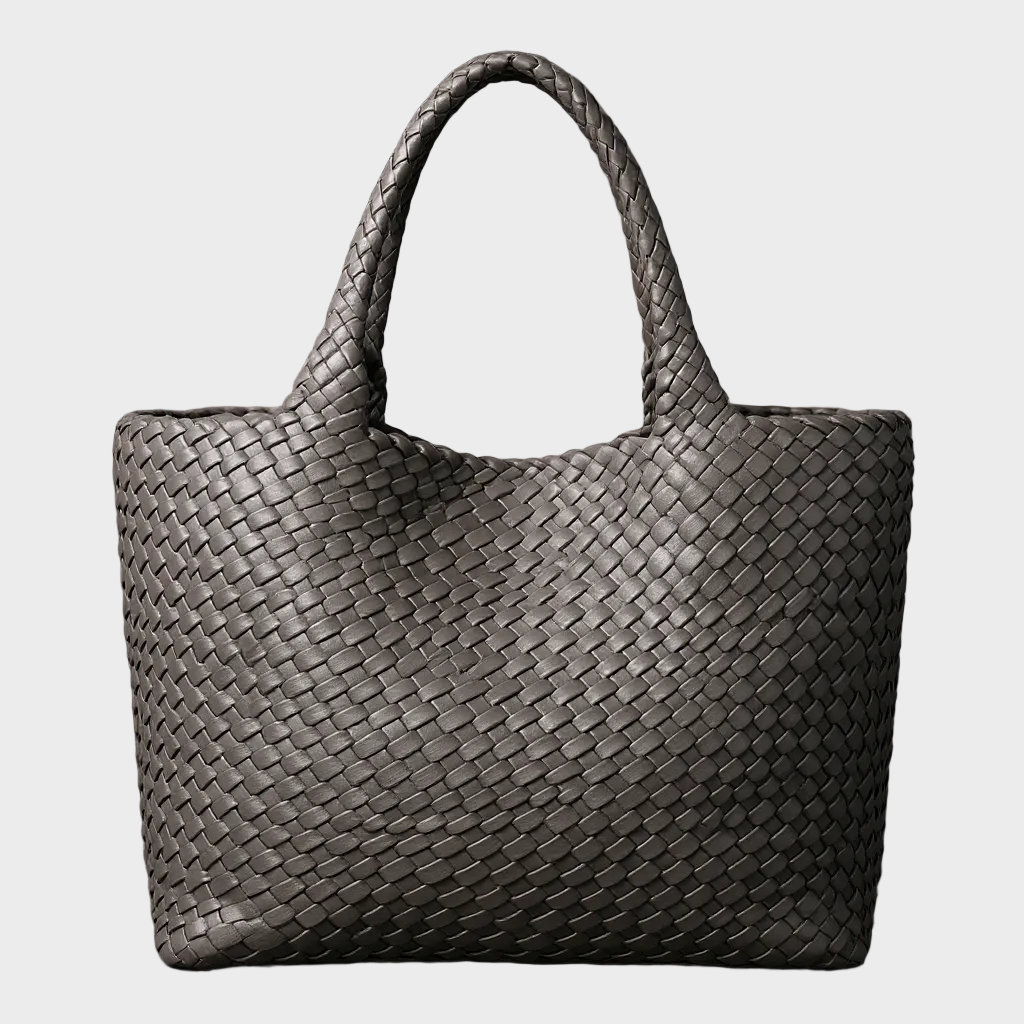 Renata | Lana bolso tote de cuero Artesanal