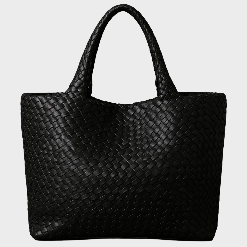 Renata | Lana bolso tote de cuero Artesanal