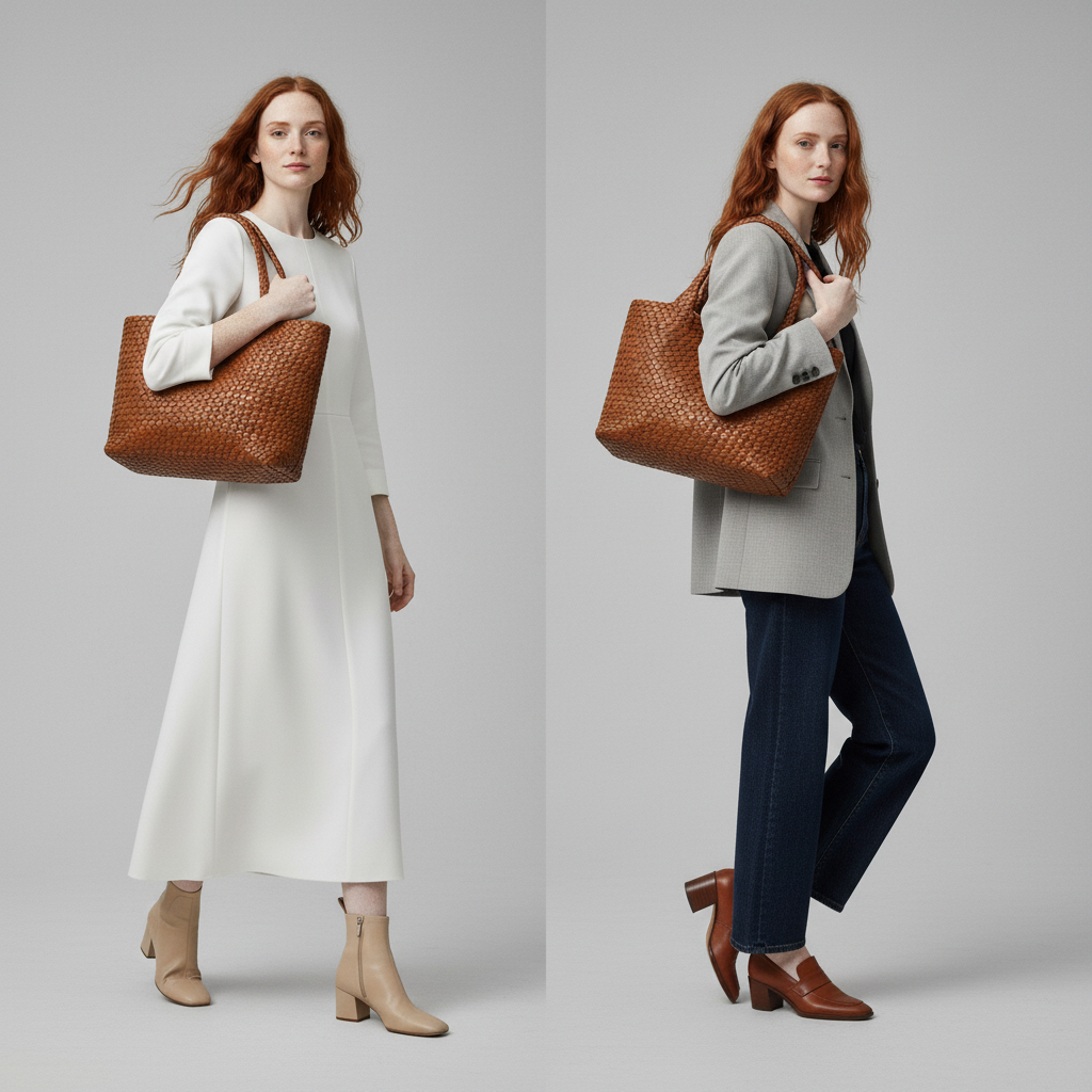 Heritage™ | Lana tote bag en cuir artisanal.